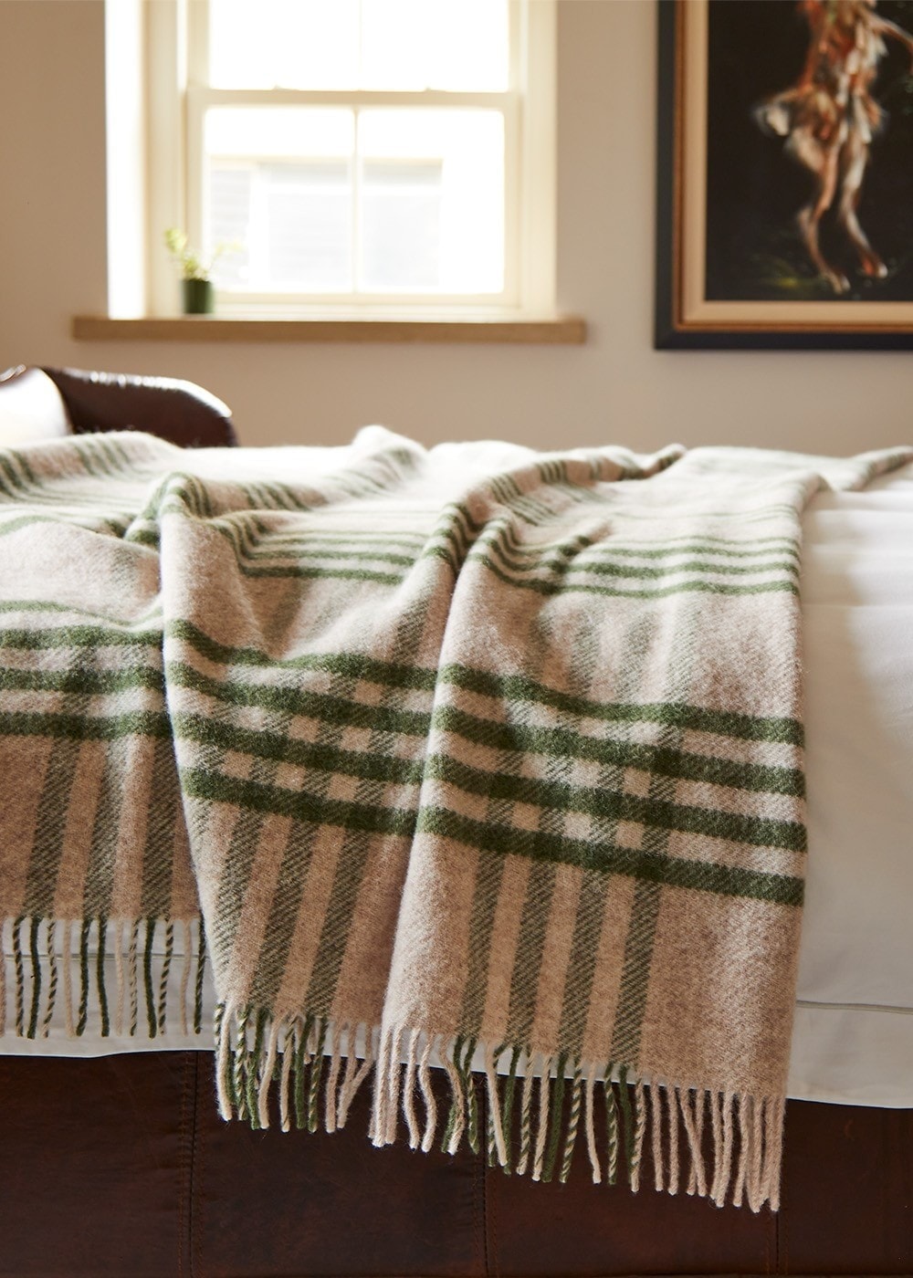 Thornfold Throw - Olive - 2