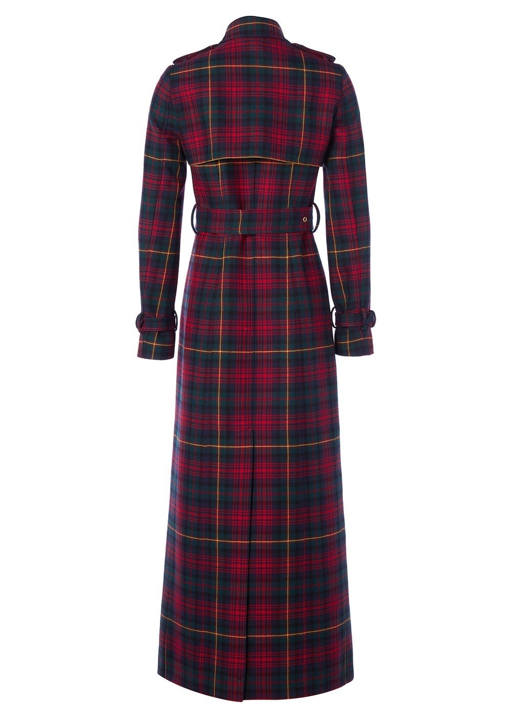 Marlborough Trench Coat Full Length - Logan Tartan - 8