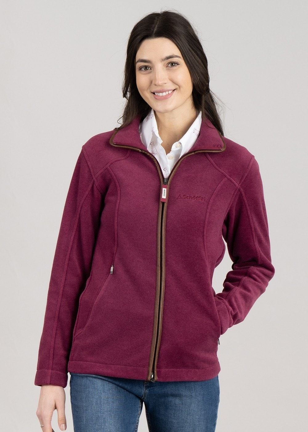 Burley II Fleece Jacket - Mulberry - 0