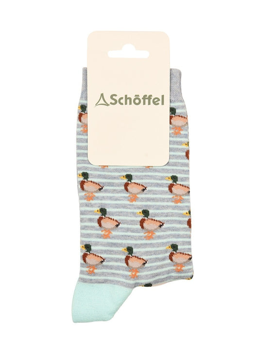 Cotton Socks - Mint Duck - 1