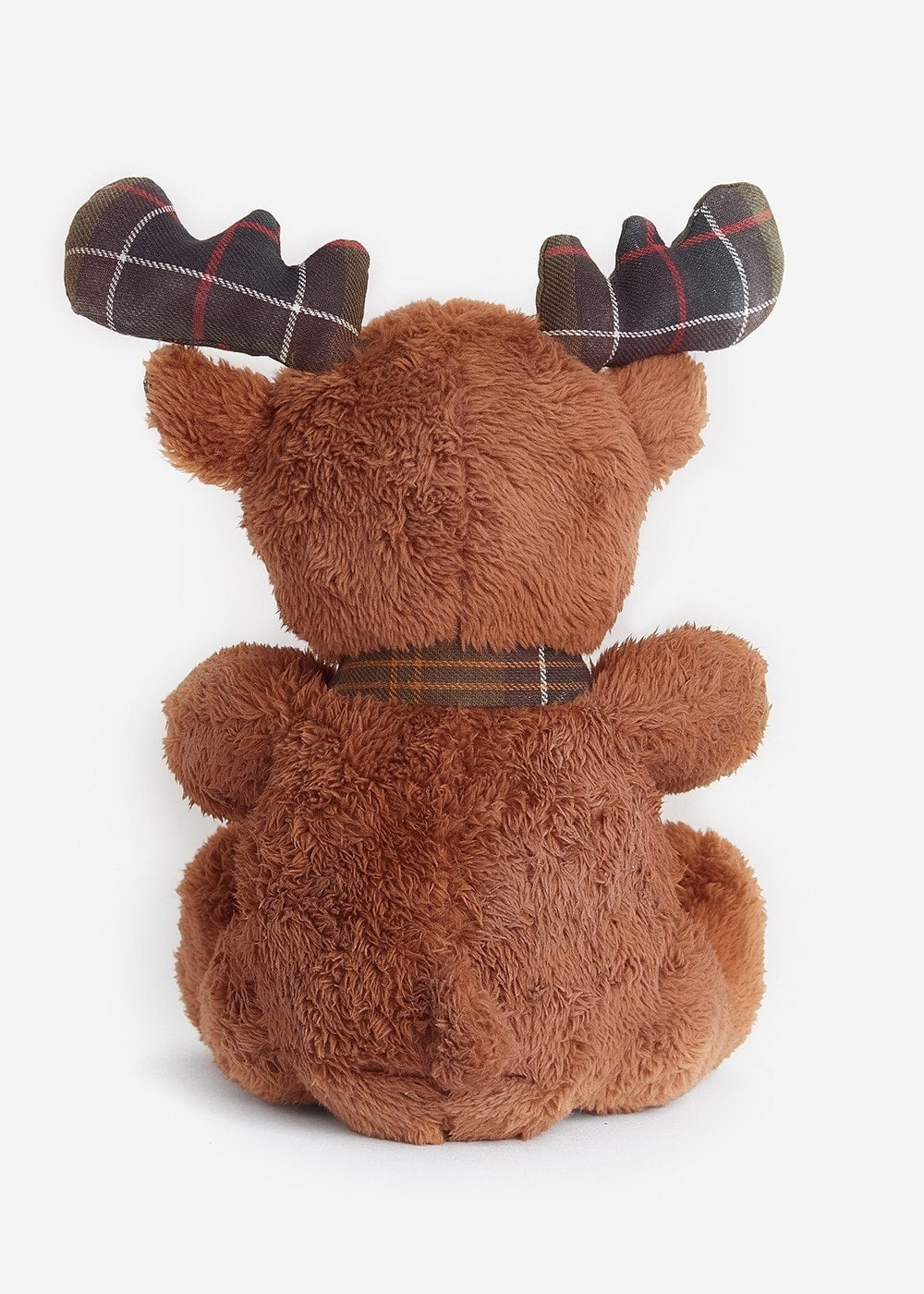 Reindeer Dog Toy - Brown and Classic Tartan - 2