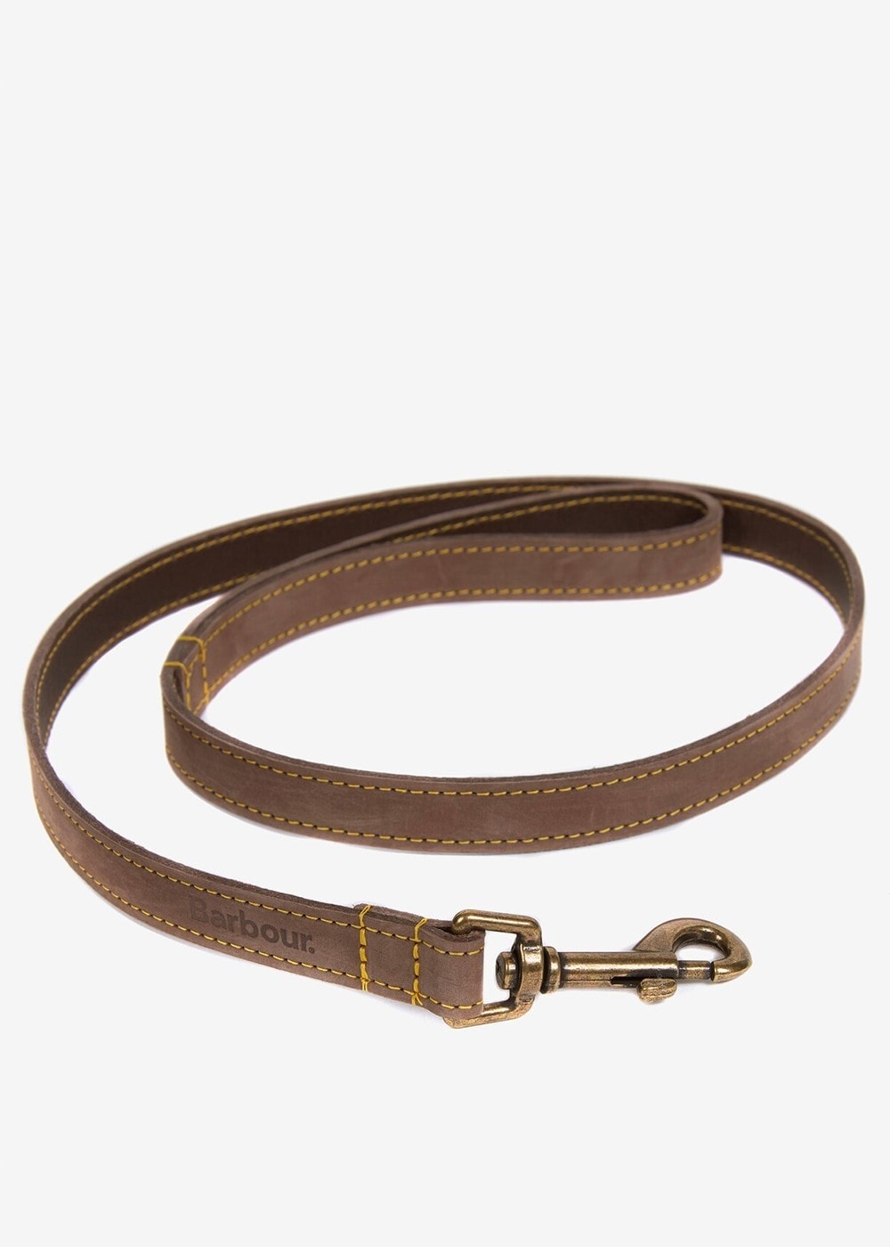 Leather Dog Lead - Brown - 0