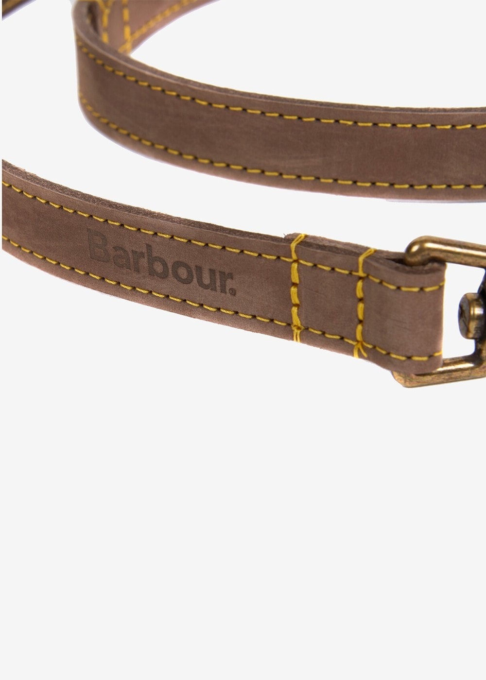 Leather Dog Lead - Brown - 3