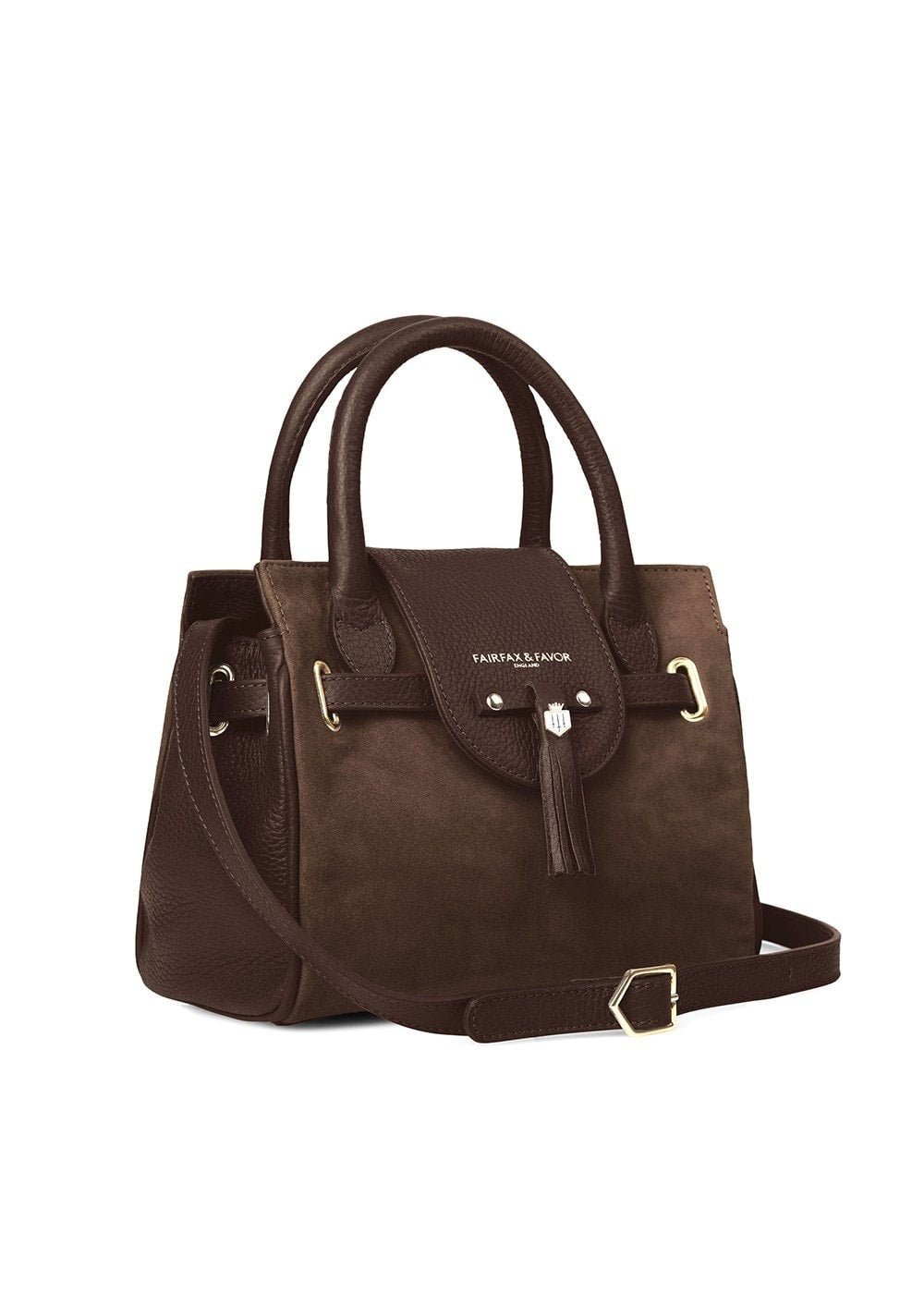 Mini Windsor Handbag - Chocolate - 4