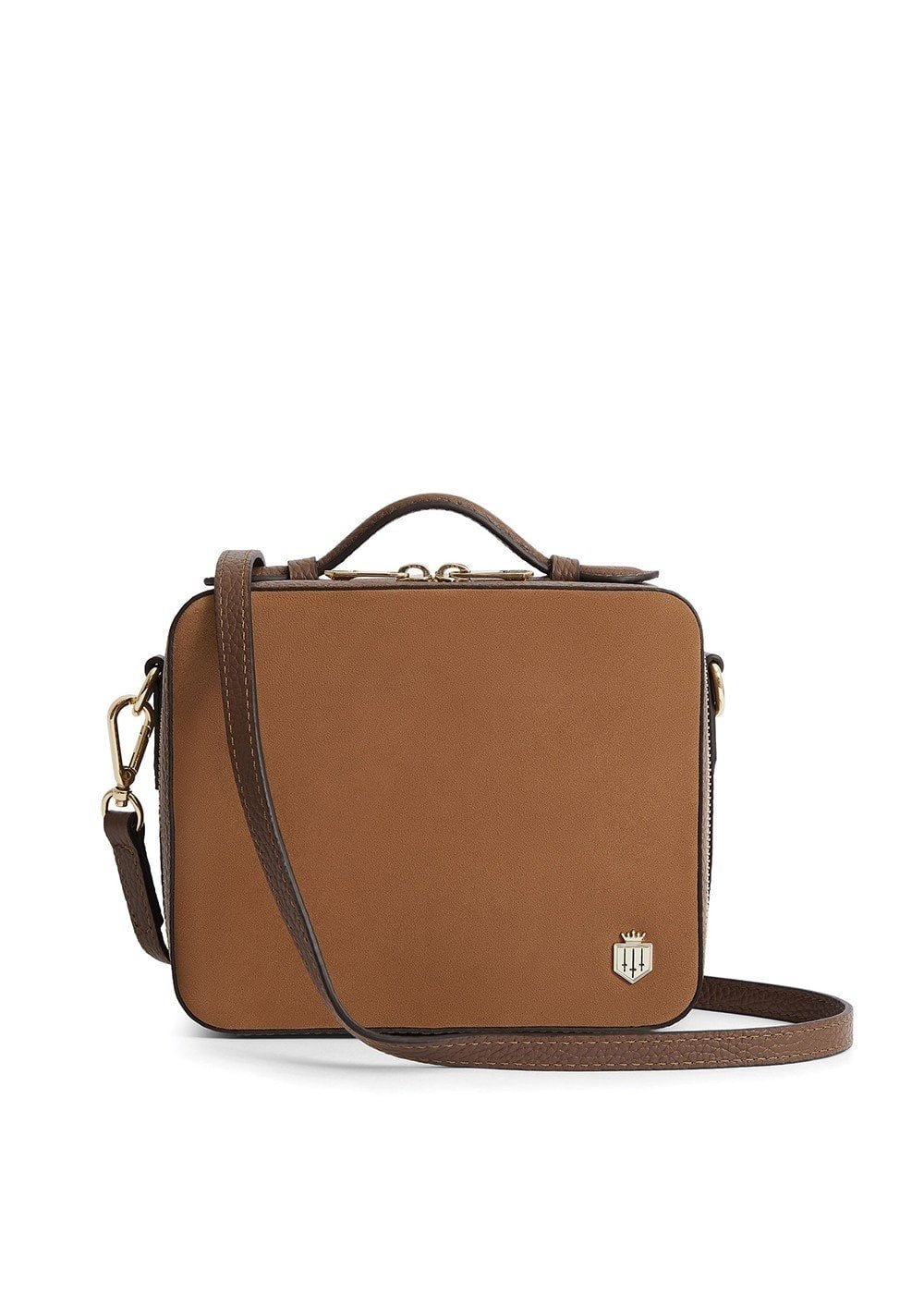 Buckingham Cross Body Bag - Tan - 0