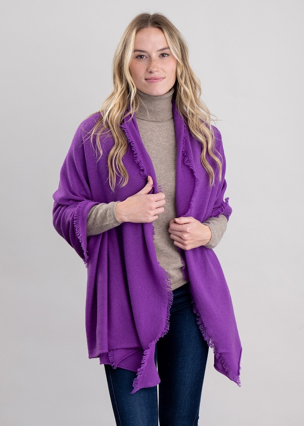 Poppy Cashmere Wrap - Sari - 3