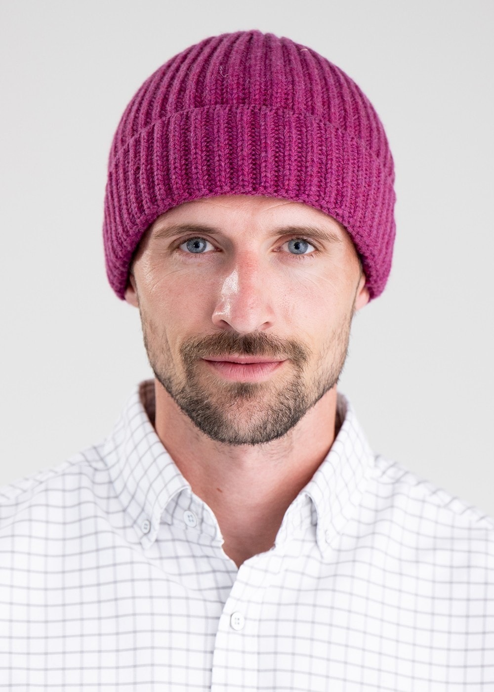 Aldo Cashmere Beanie - Loganberry - 1