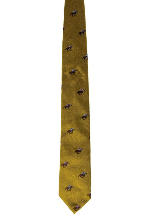 Cheviot Tie - Golden Honey Racing Horse - 0