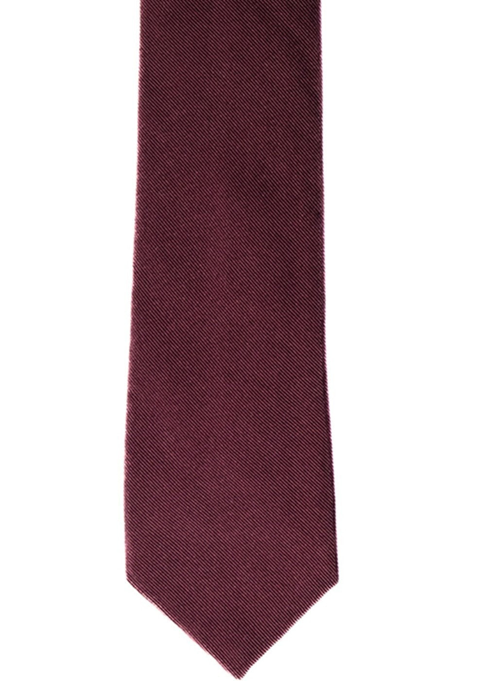 Eildon Tie - Burgundy - 1