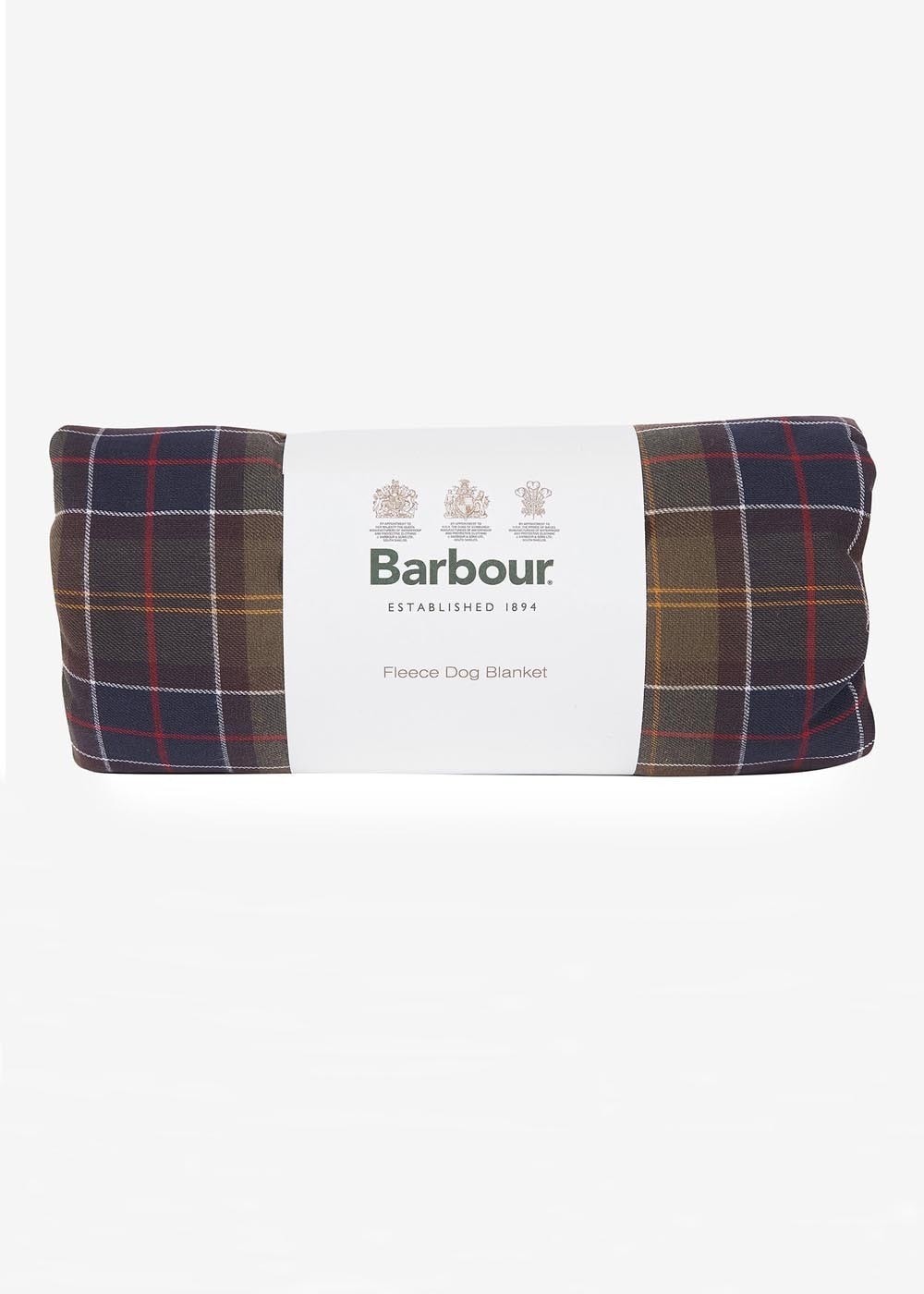 Medium Dog Blanket - Classic Tartan and Brown - 0