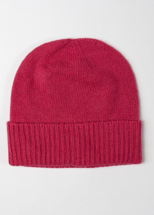 Briar Cashmere Beanie - Valentine - 1