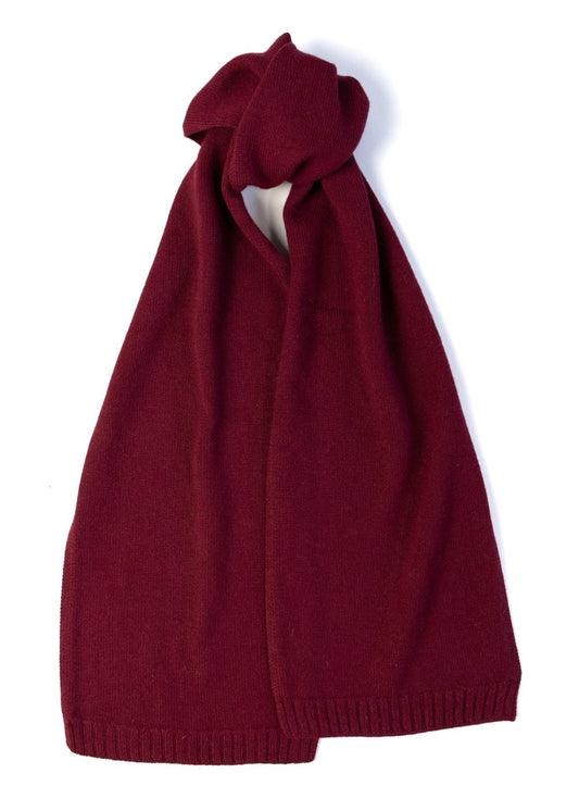 Briar Cashmere Scarf - Damson - 0