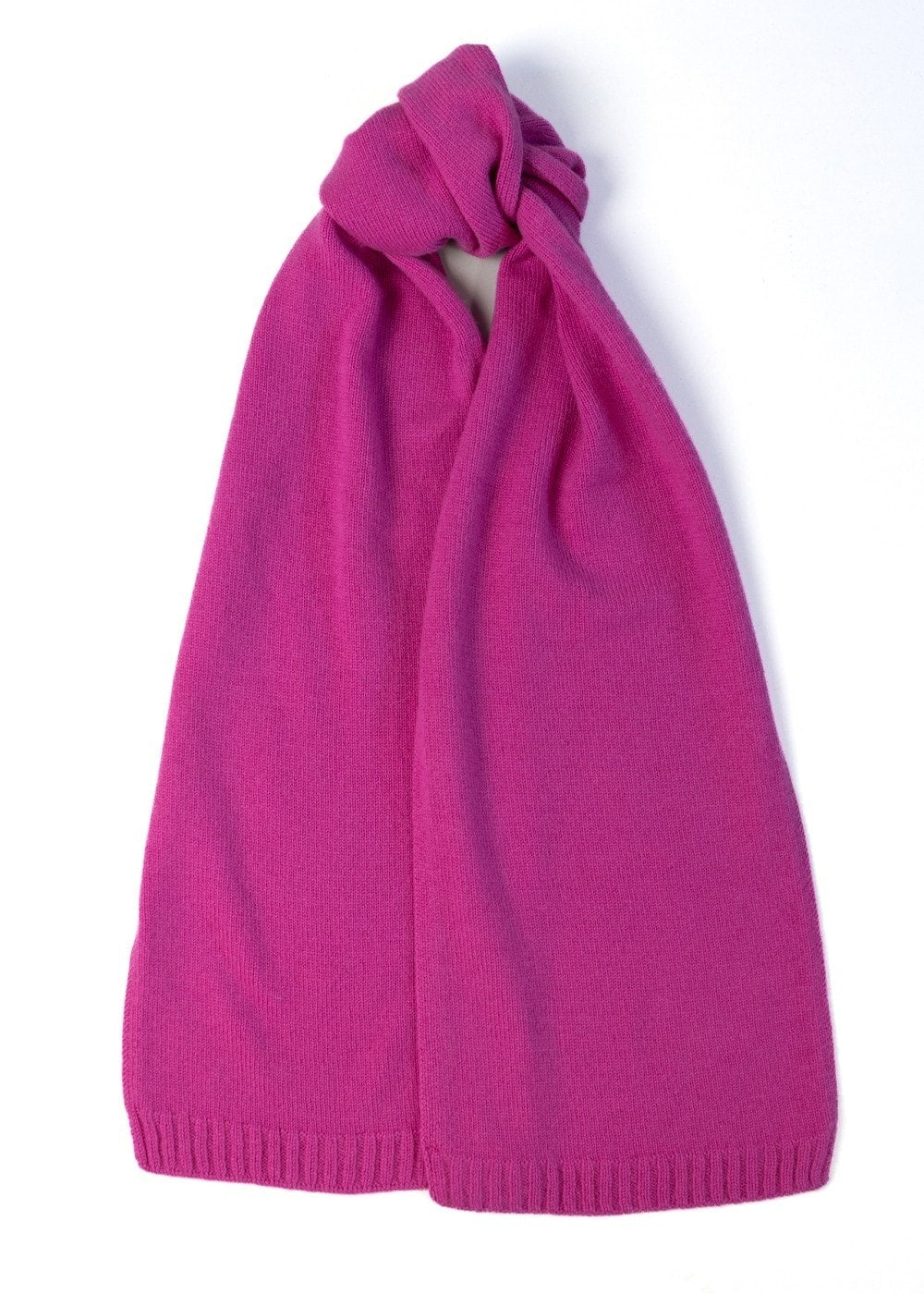 Briar Cashmere Scarf - Neon Rose - 0