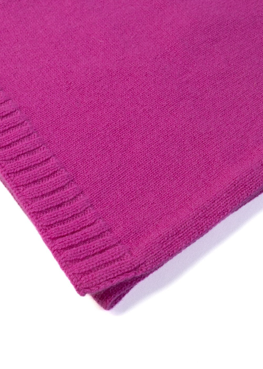 Briar Cashmere Scarf - Neon Rose - 2