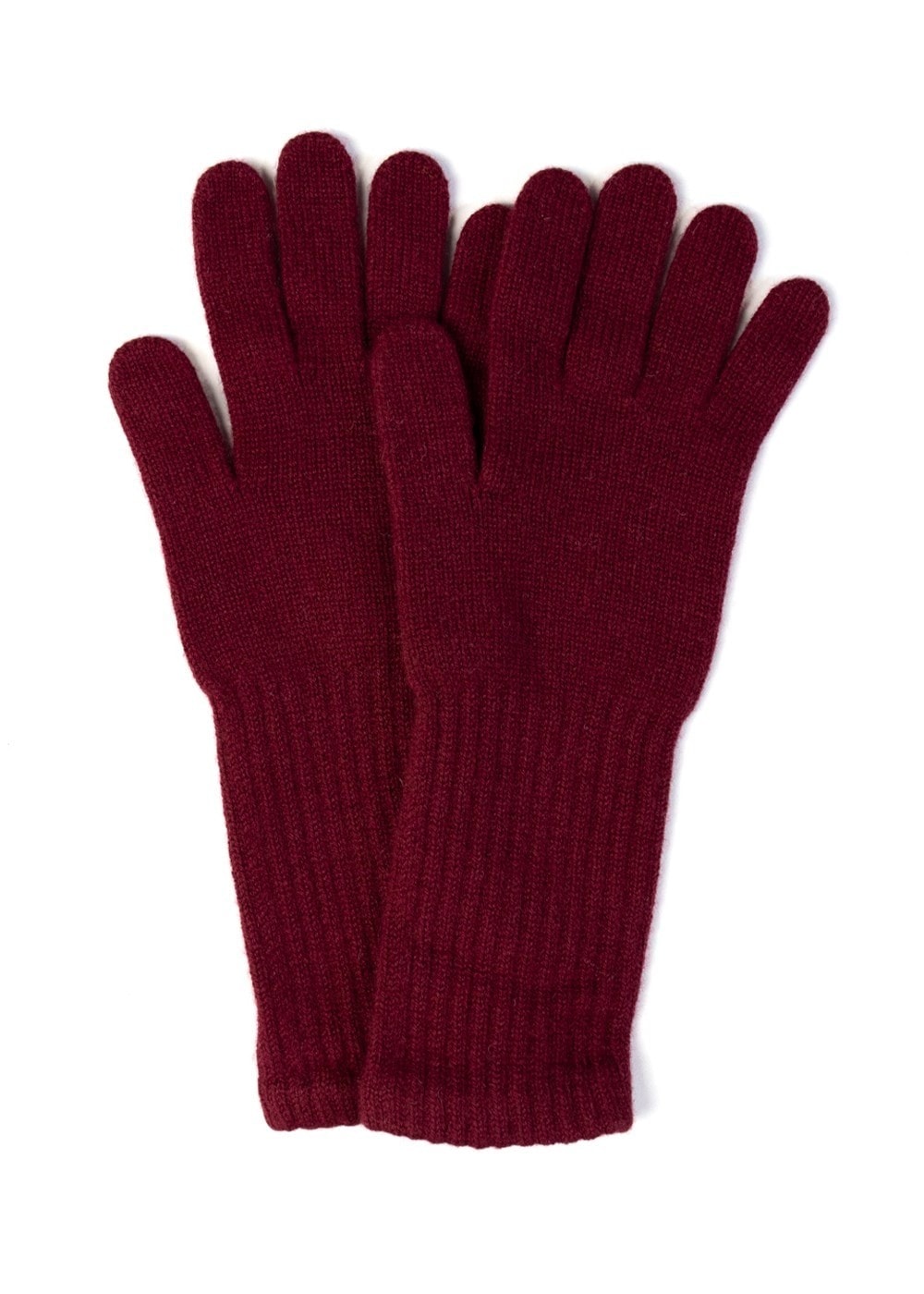 Briar Cashmere Long Gloves - Damson - 1