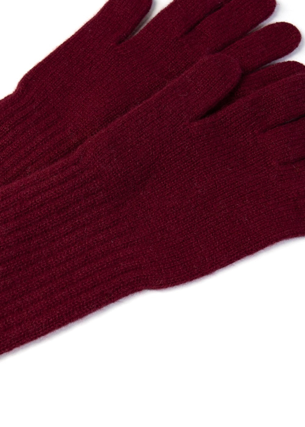 Briar Cashmere Long Gloves - Damson - 2