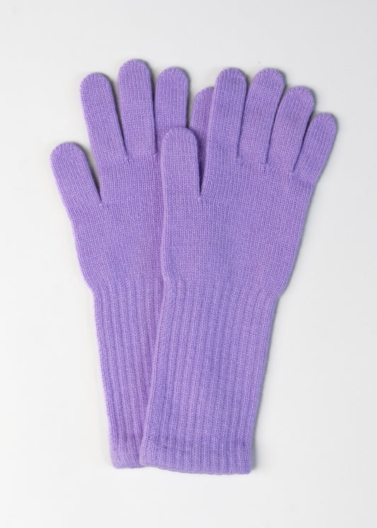 Briar Cashmere Long Gloves - Iris - 1