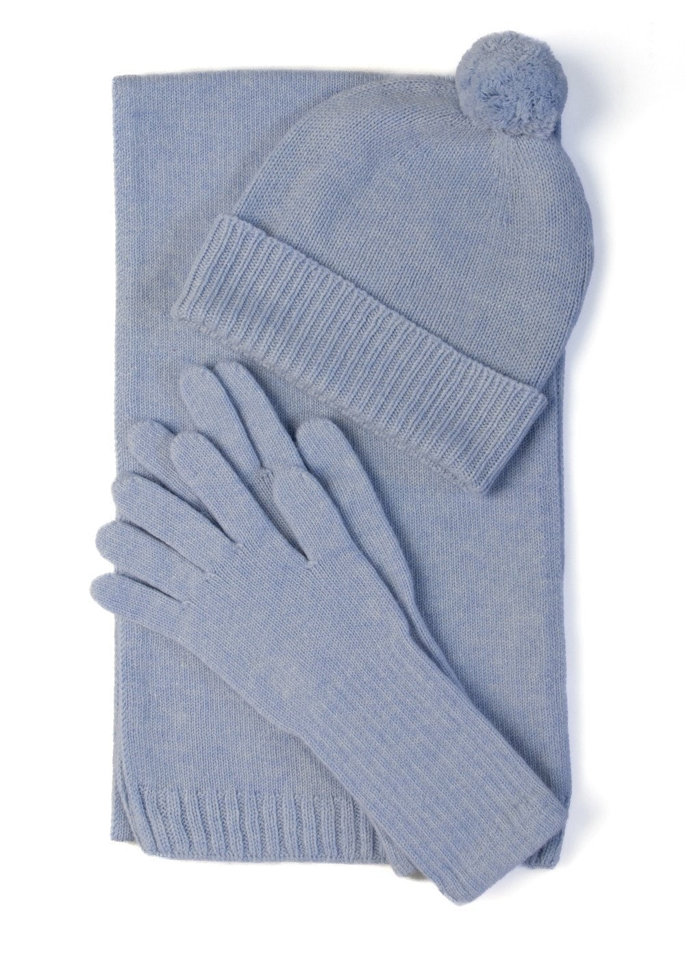 Briar Cashmere Long Gloves - Coast - 3