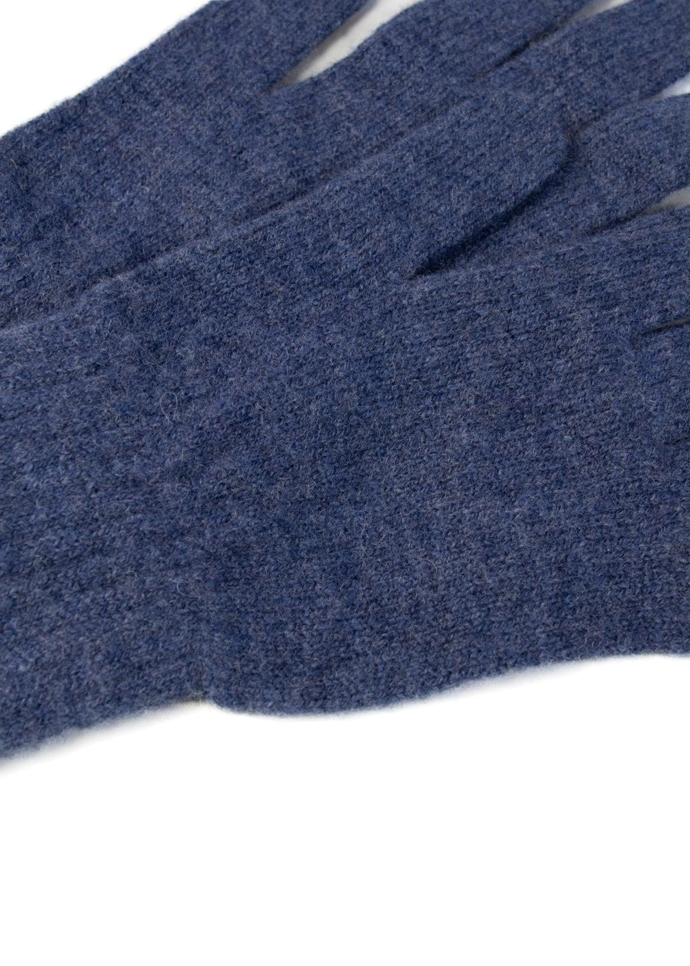 Finn Lambswool Gloves - Denim - 3