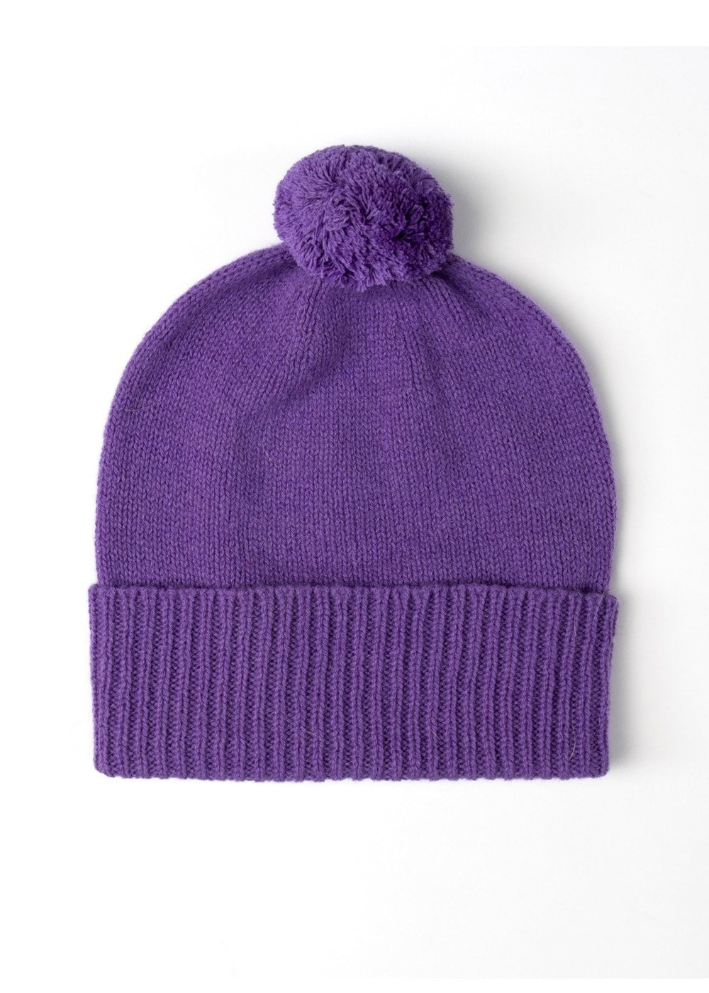 Fliss Lambswool Pom Pom Beanie - Solstice - 1