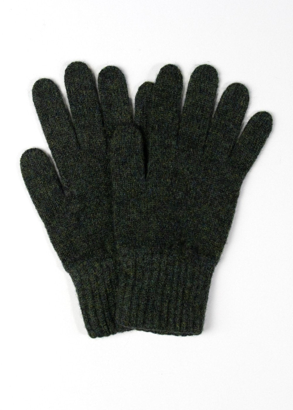 Fliss Lambswool Gloves - Pine - 1