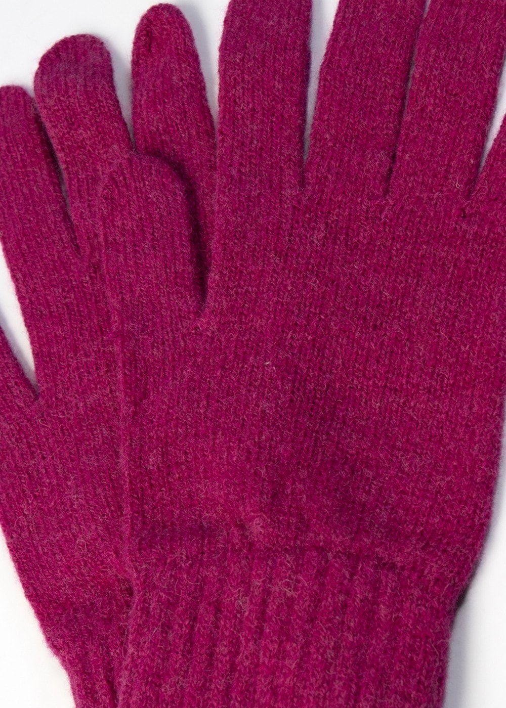 Fliss Lambswool Gloves - Tyrian - 2