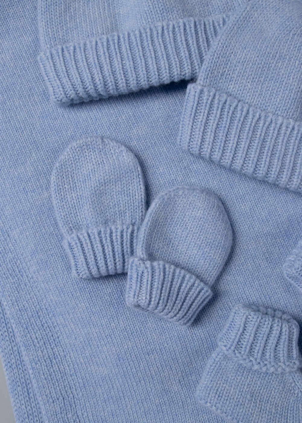 Cashmere Baby Mittens - Sailor - 1