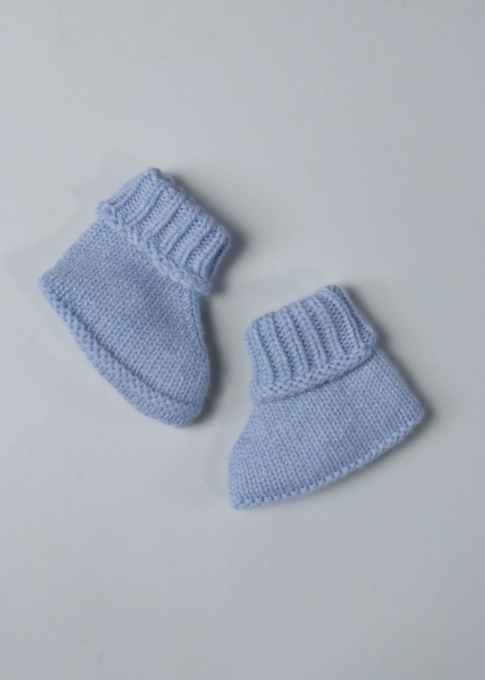 Cashmere Baby Booties - Sailor - 0