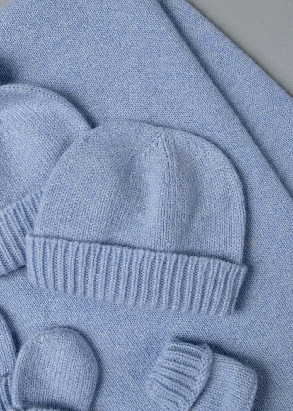 Cashmere Baby Beanie - Sailor - 1