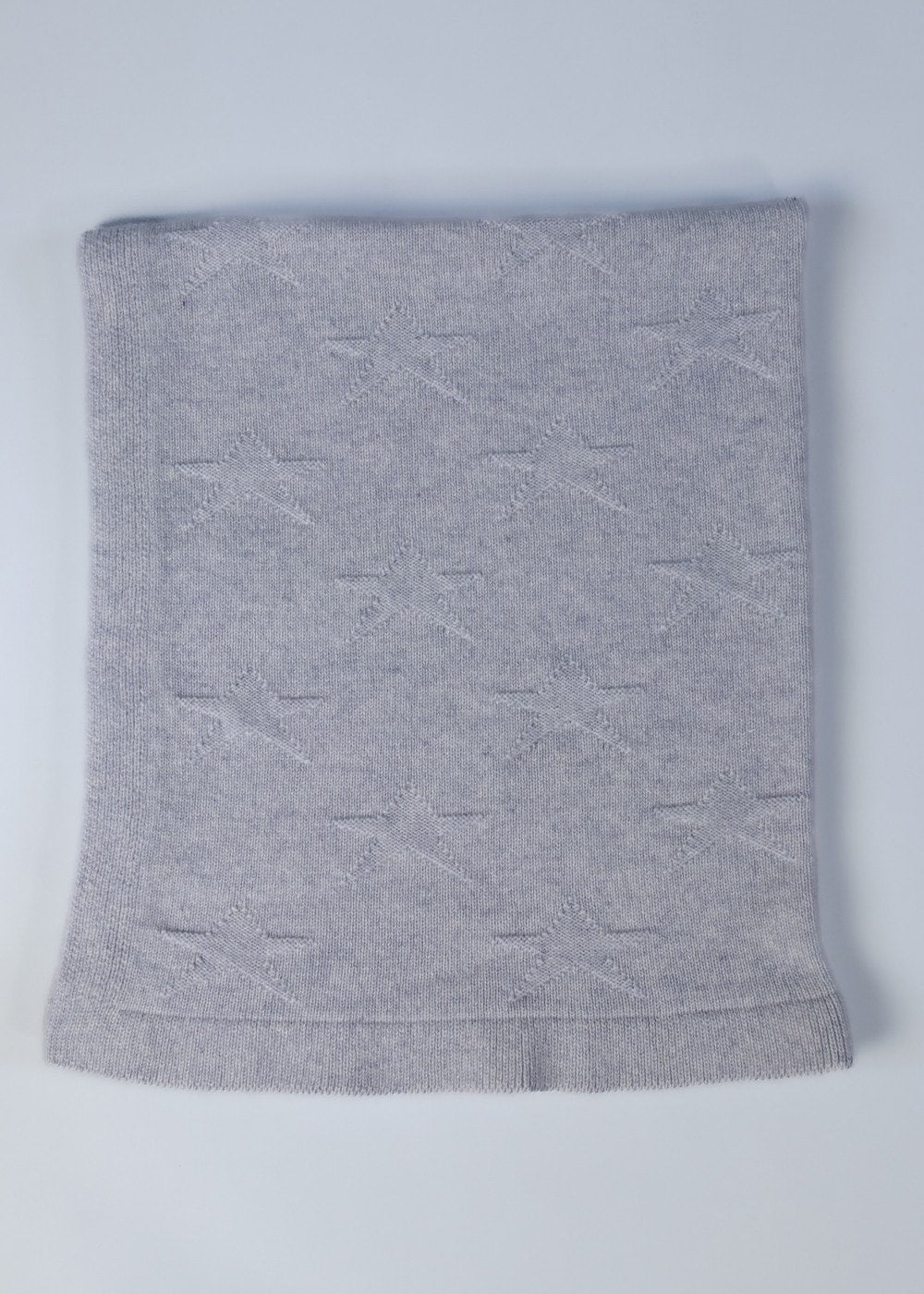 Cashmere Star Baby Blanket - Cloud - 2