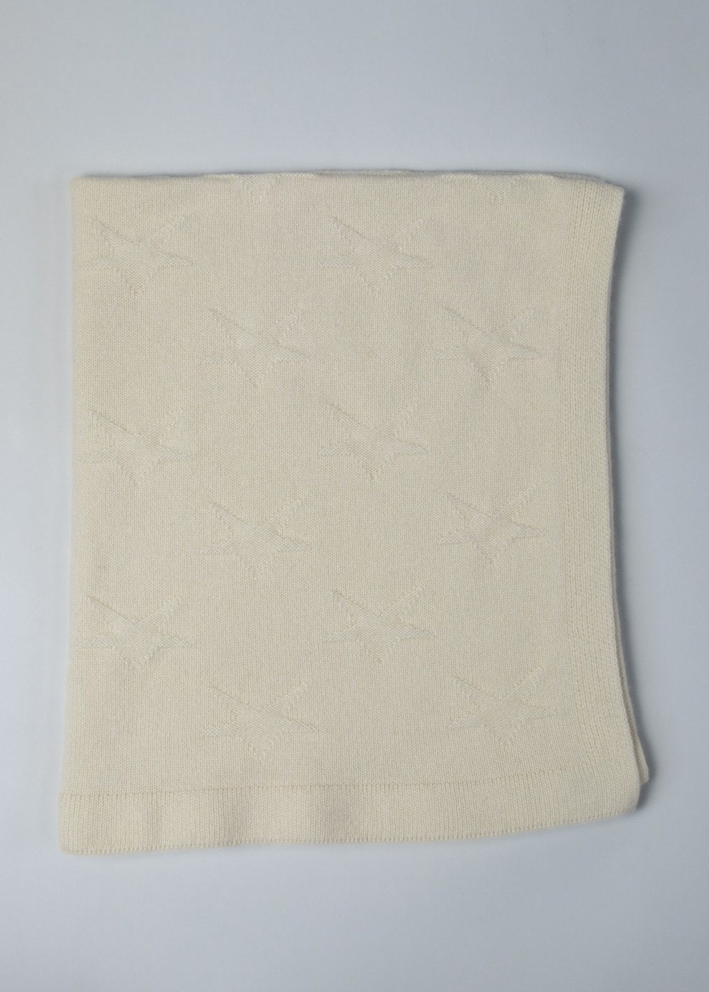 Cashmere Star Baby Blanket - Powder - 2