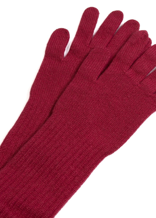 Briar Cashmere Long Gloves - Valentine - 1