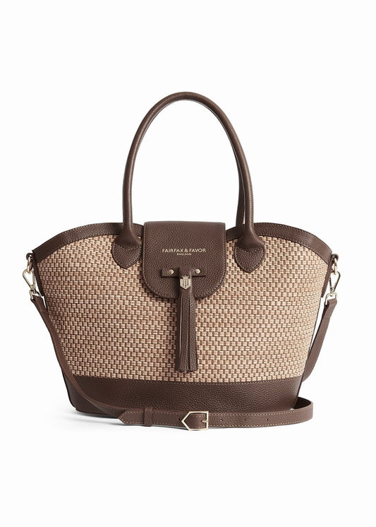 Windsor Basket Bag - Tan - 0