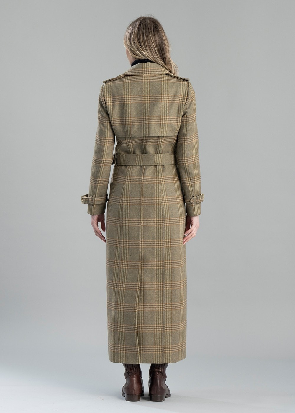 Marlborough Trench Coat Full Length - Leveret - 4