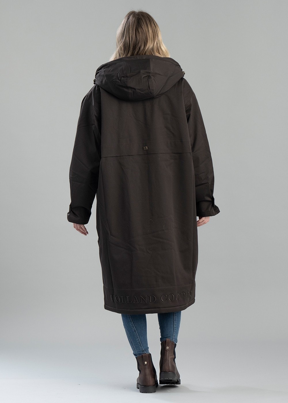 One-Size Waterproof Coat - Chocolate - 4