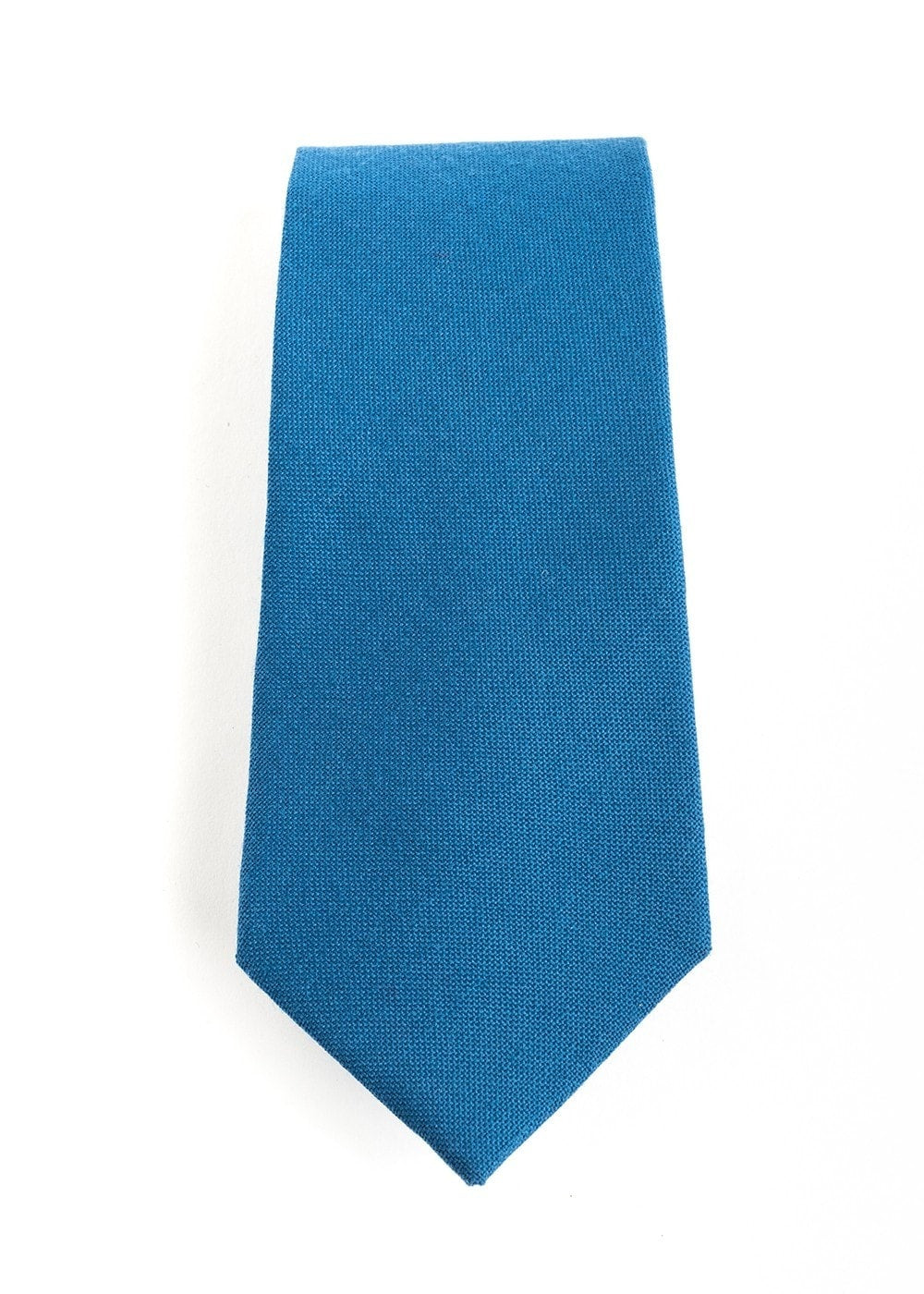 Wool Tie - Ancient Blue - 0