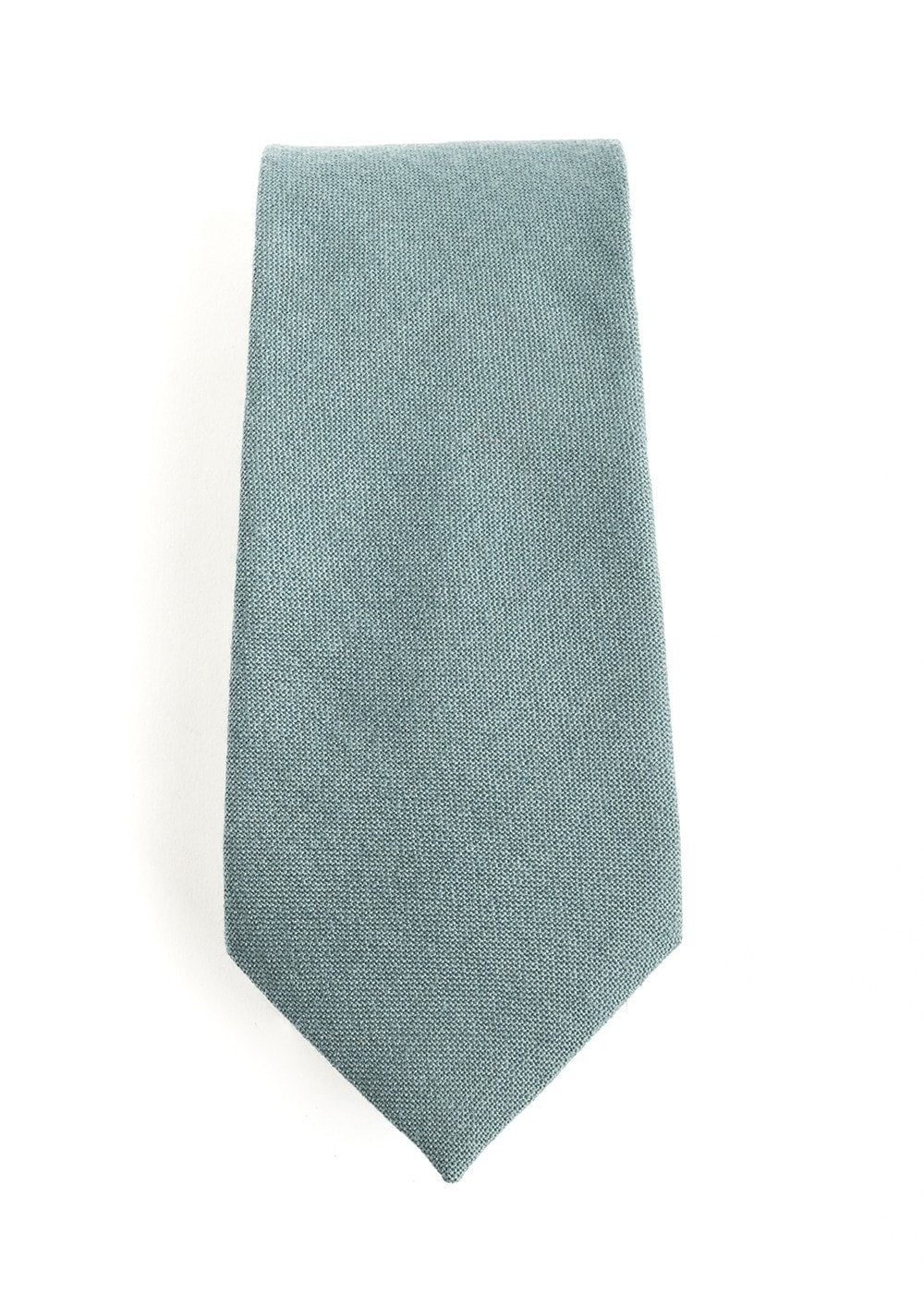 Wool Tie - Weathered Blue - 0