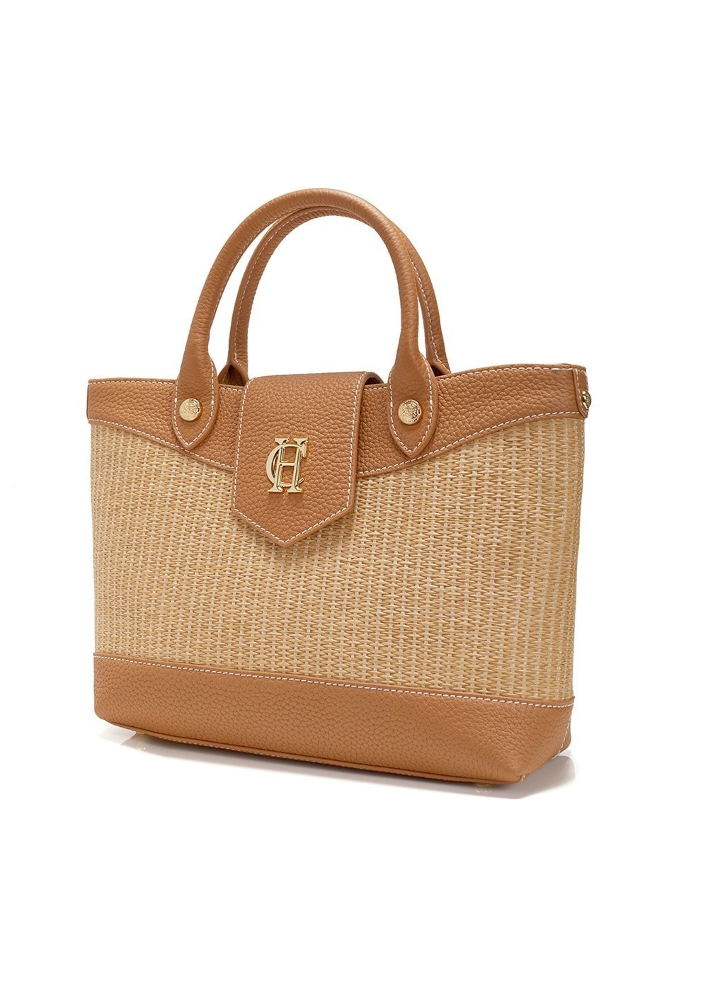 Valencia Mini Tote Bag - Tan - 3