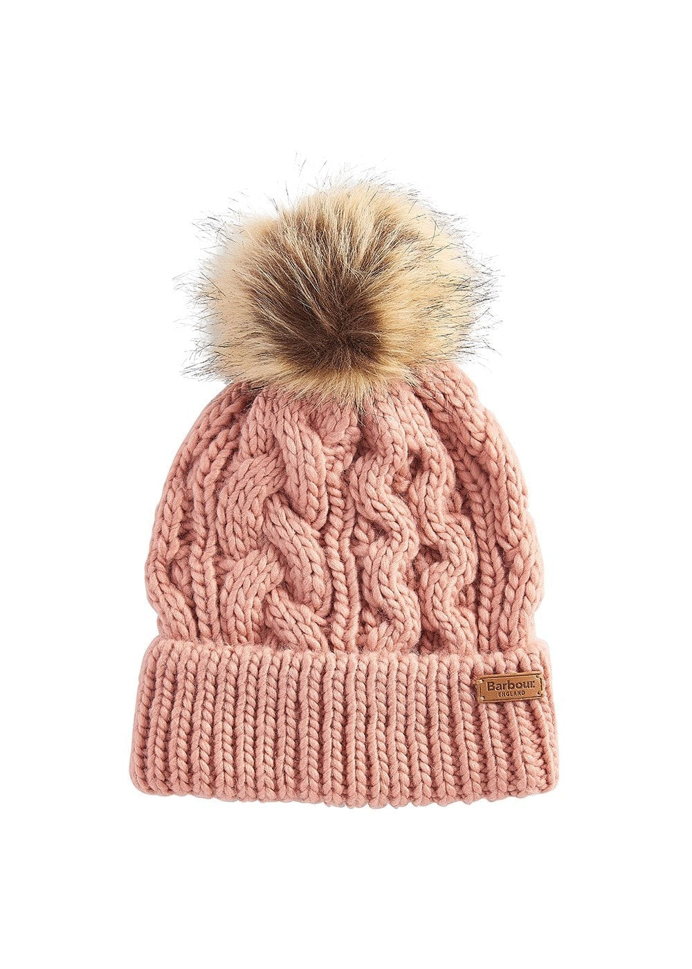 Penshaw Cable Beanie - Pink Rust - 0