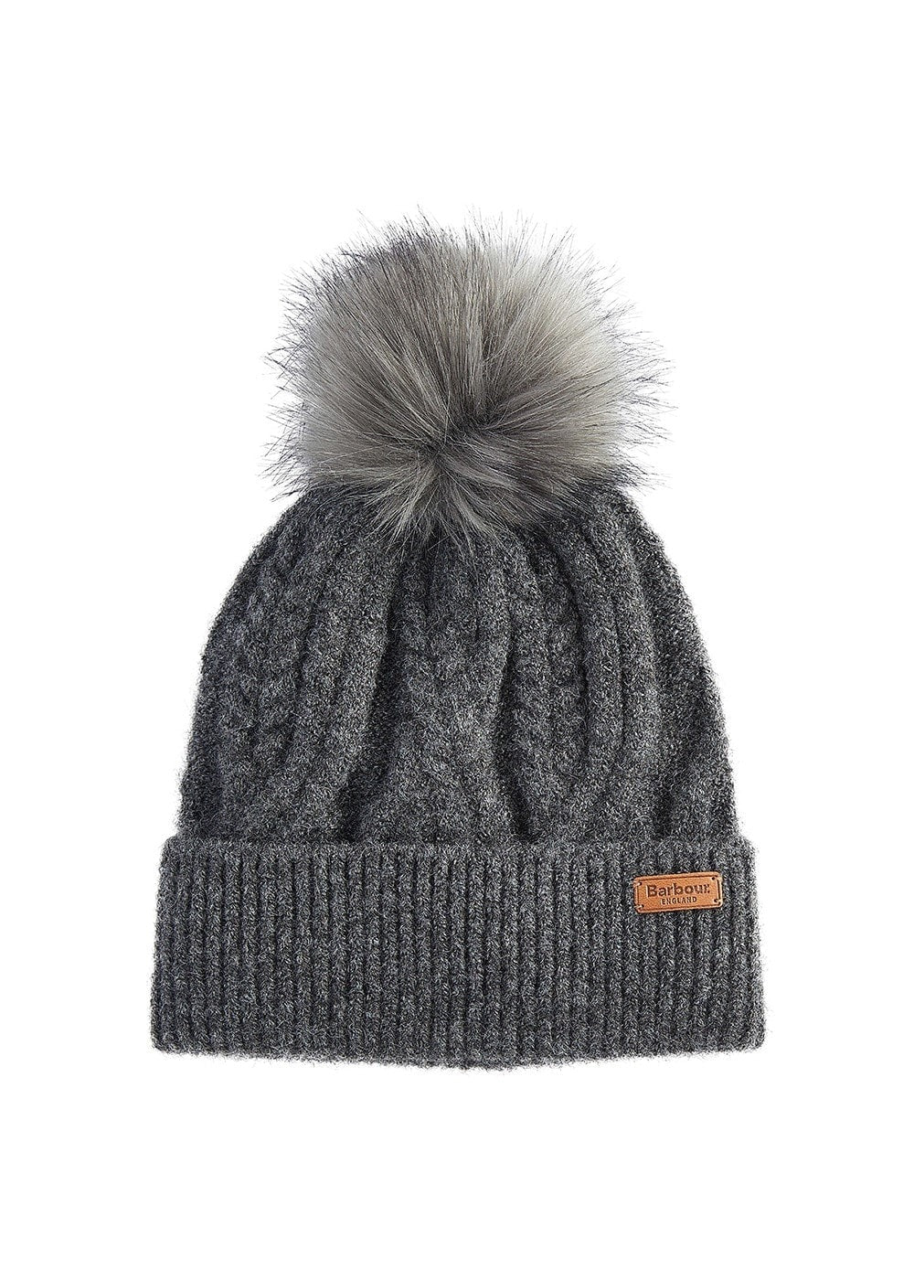 Elsdon Beanie Hat - Grey - 0