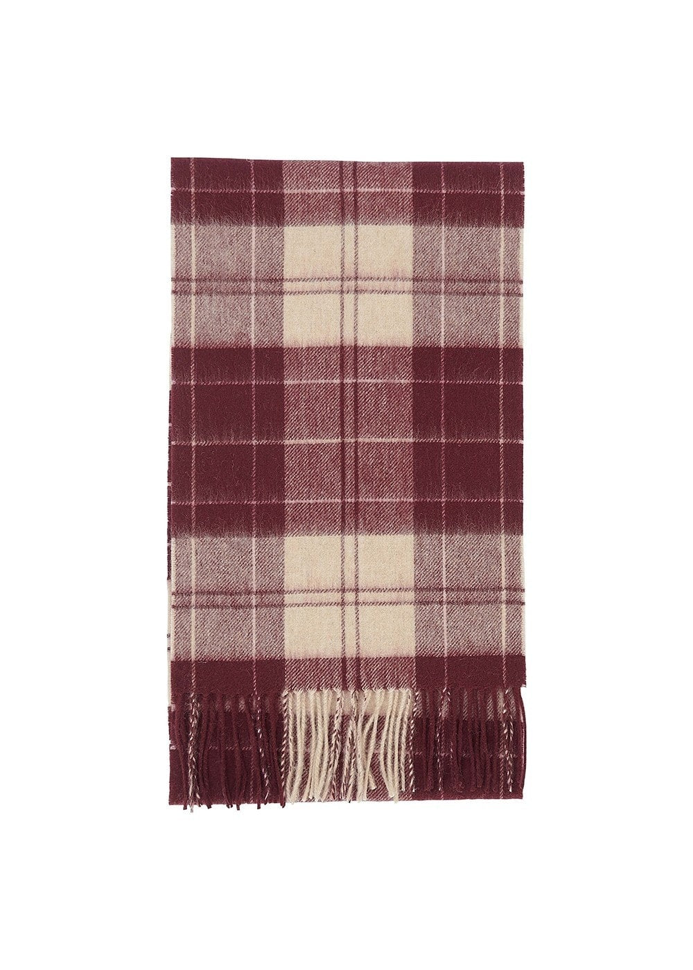 Tartan Scarf - Cabernet - 0