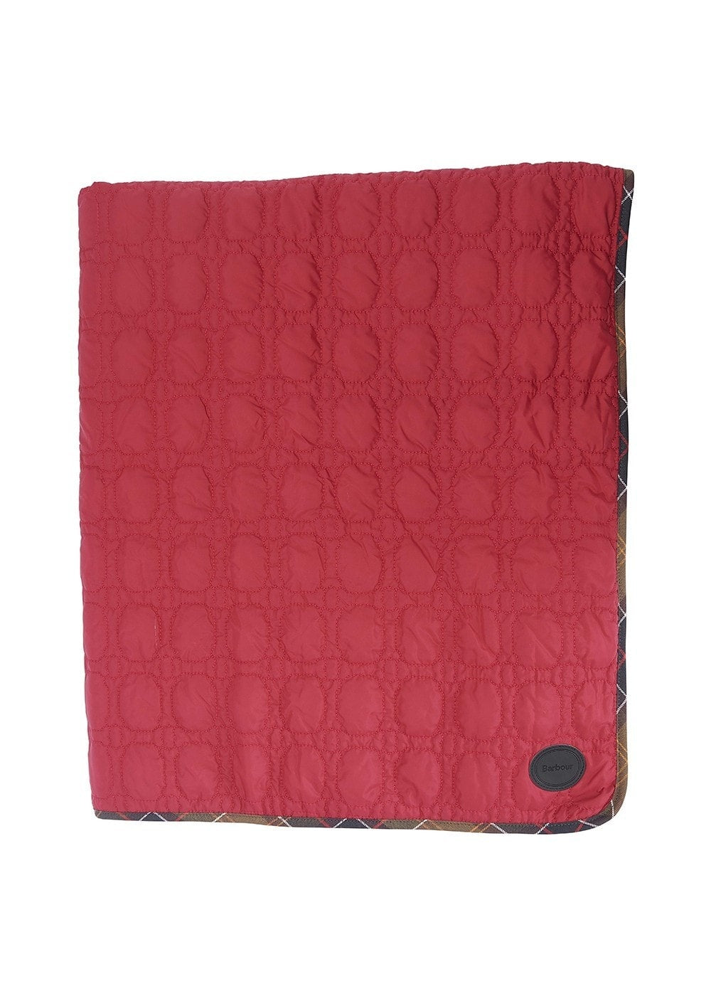 Dog Bone Quilted Blanket - Cranberry - 0