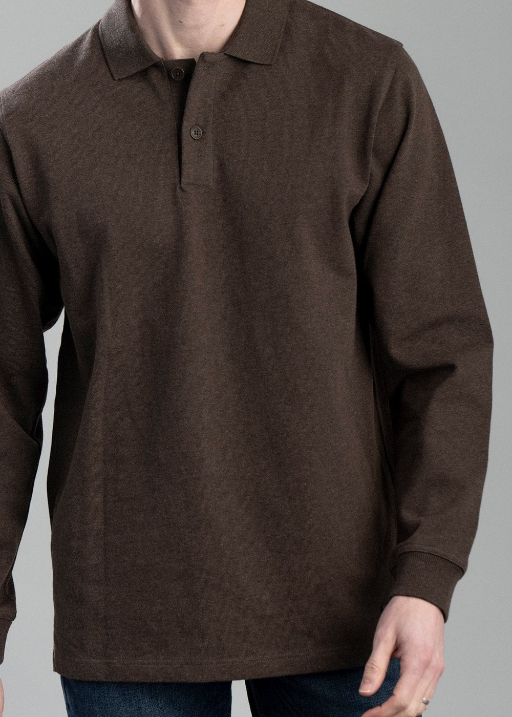 Percy Rugby Shirt AW24 - Brown - 4