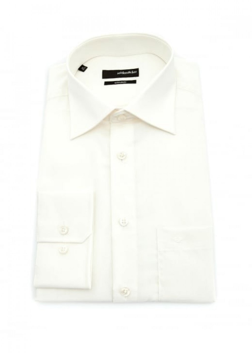 Classic Pure Cotton Shirt - Cream - 1