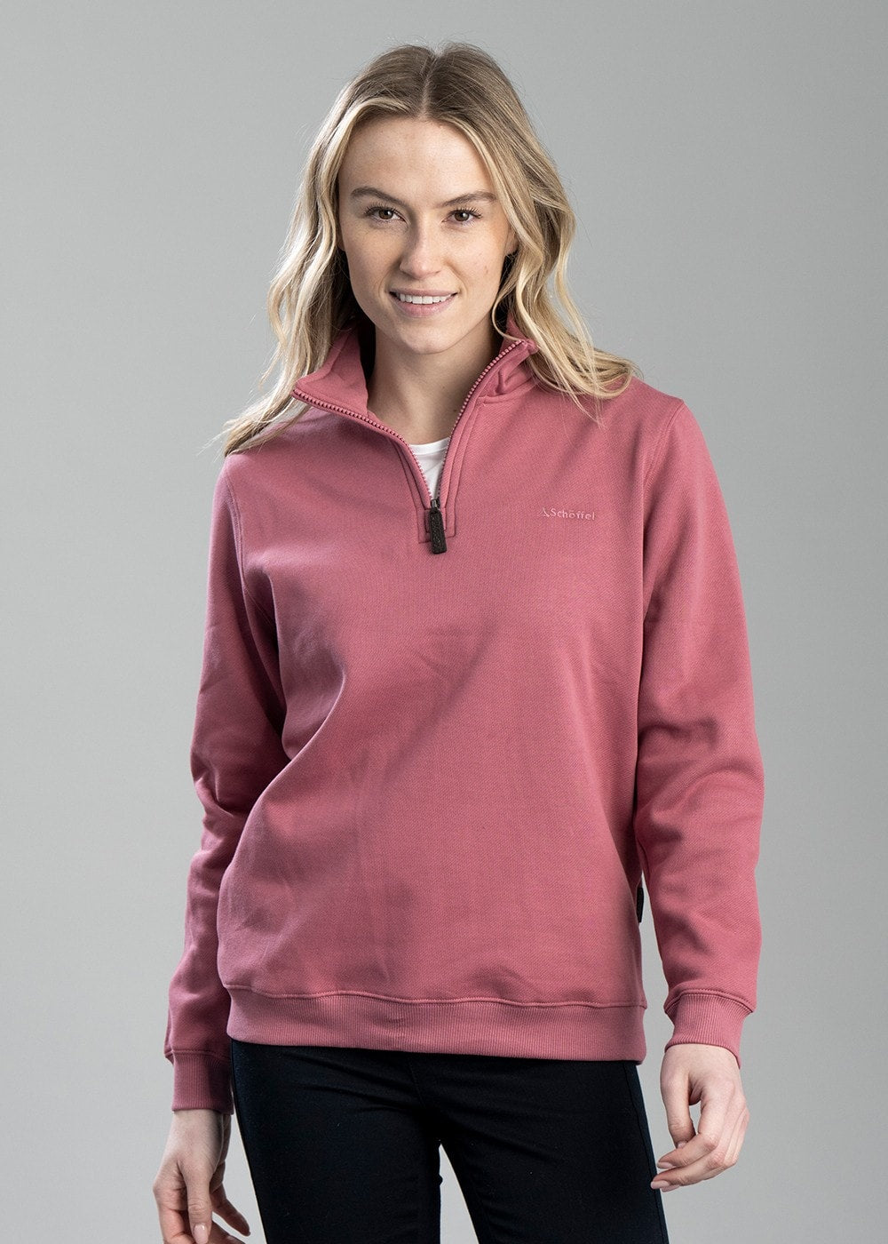 Sennen Cove Sweatshirt - Dark French Rose - 1