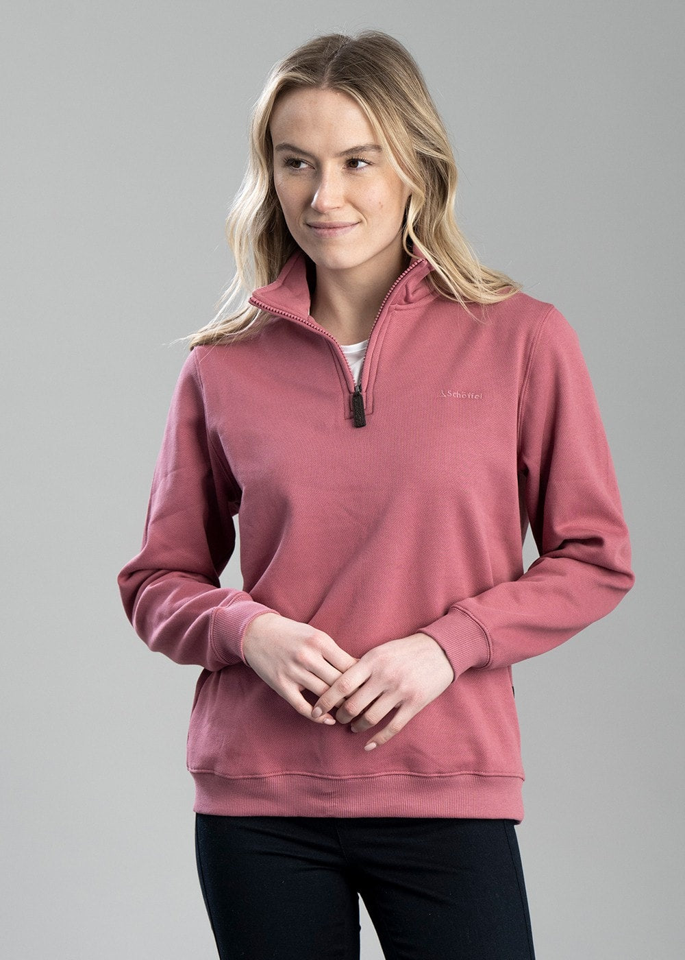 Sennen Cove Sweatshirt - Dark French Rose - 2