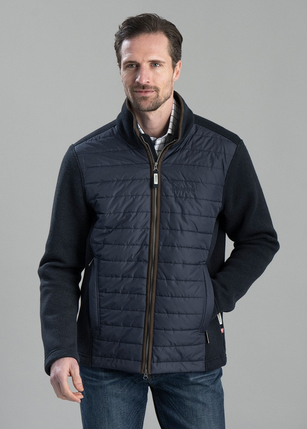 Cottesmore Hybrid Jacket AW24 - Petrol Blue - 2