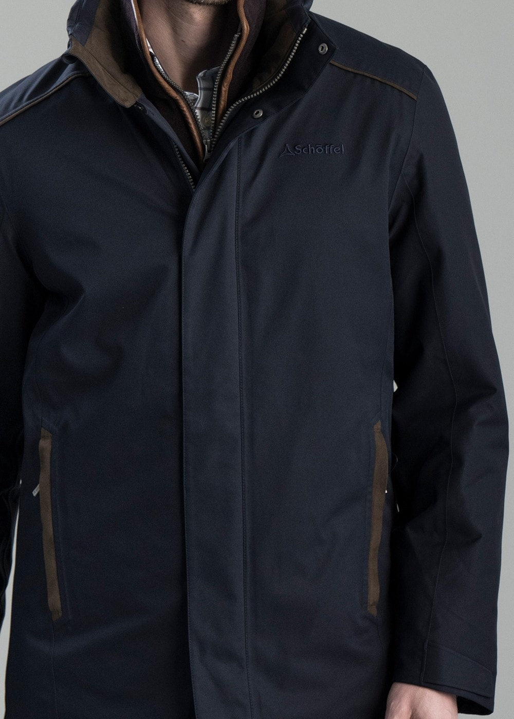 Whitton Waterproof Coat AW24 - Navy - 6