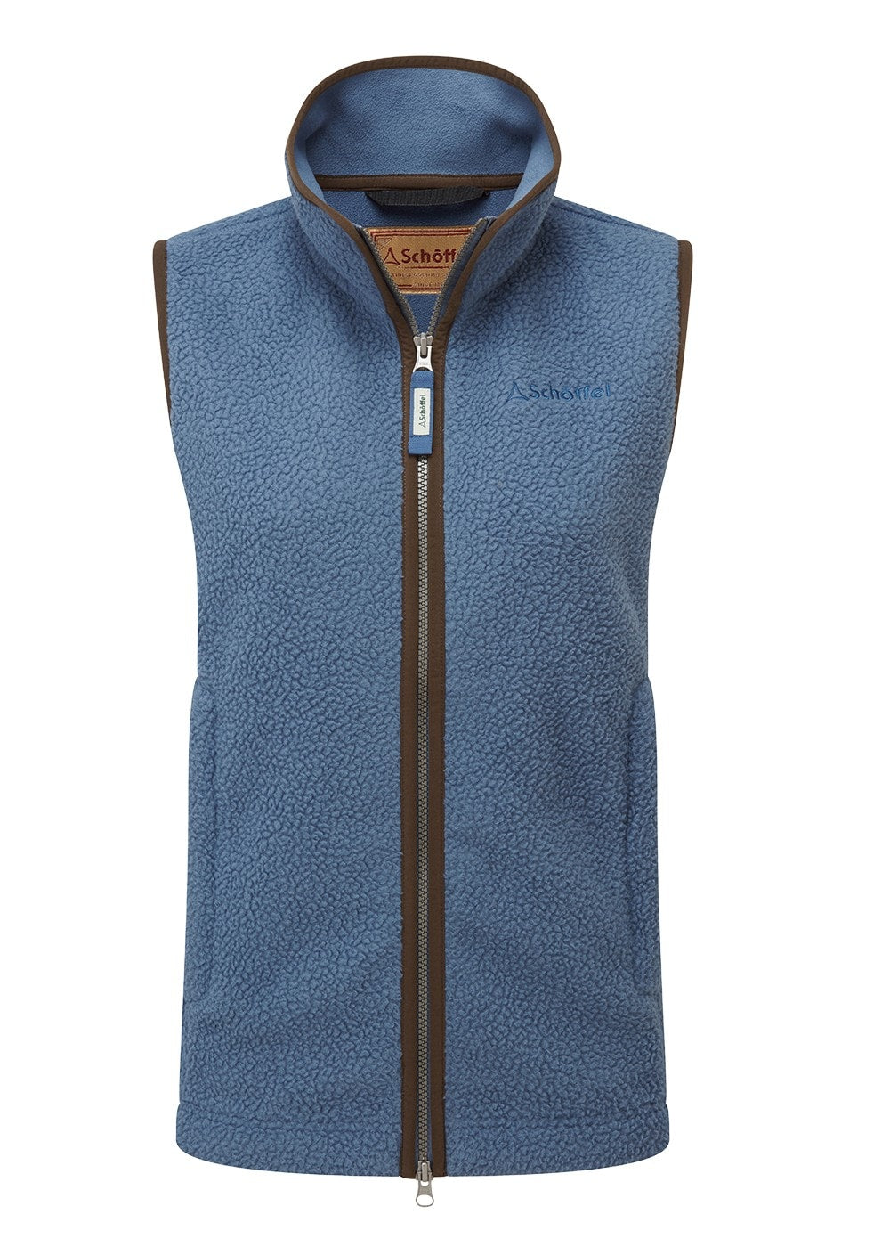 Lyndon Retro Fleece Gilet AW24 - Vintage Navy - 6