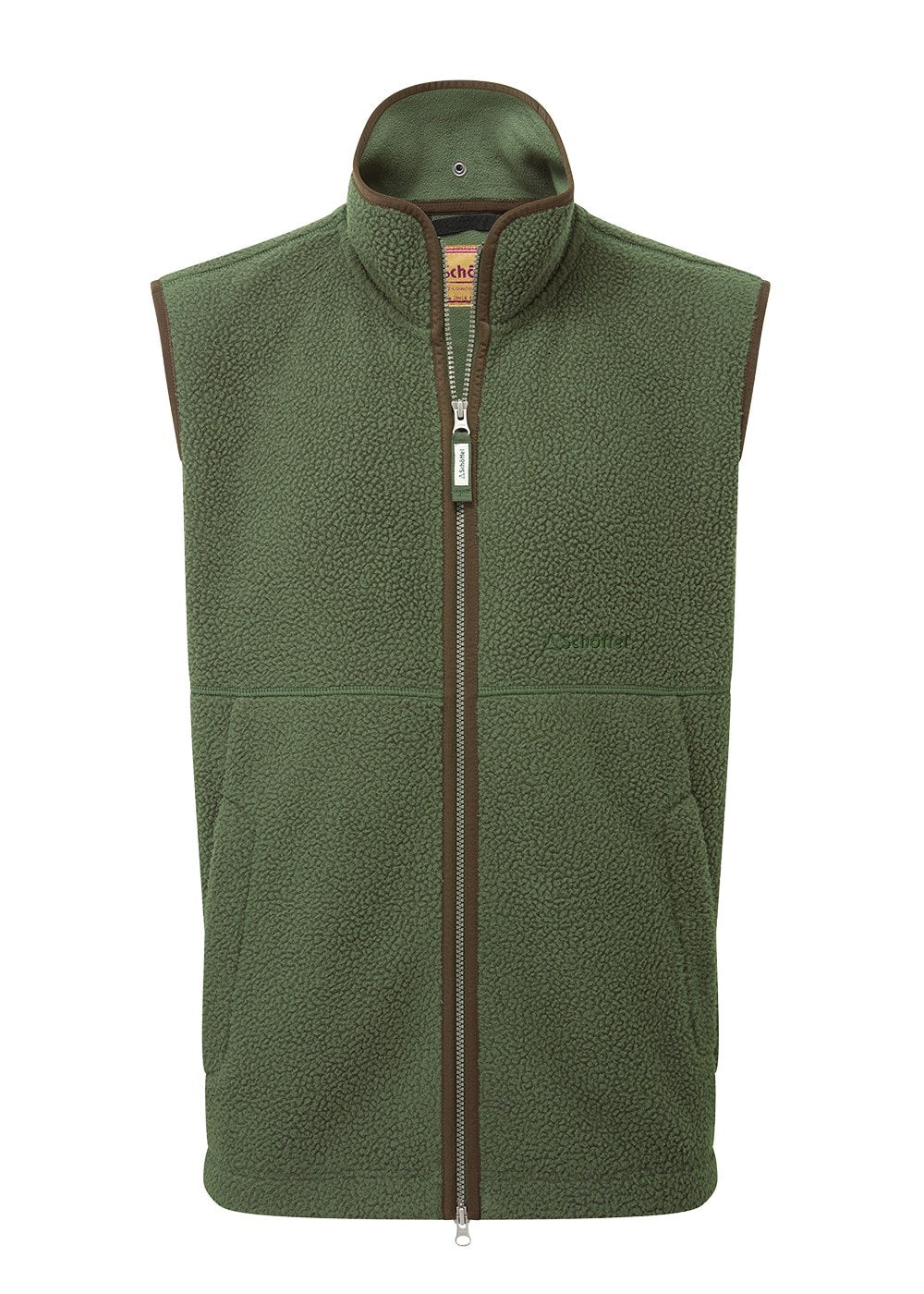 Oakham Retro Fleece Gilet - Woodland - 3